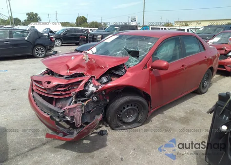 2013 Toyota Corolla Le z USA, uszkodzony, nr VIN 5YFBU4EE9DP158759